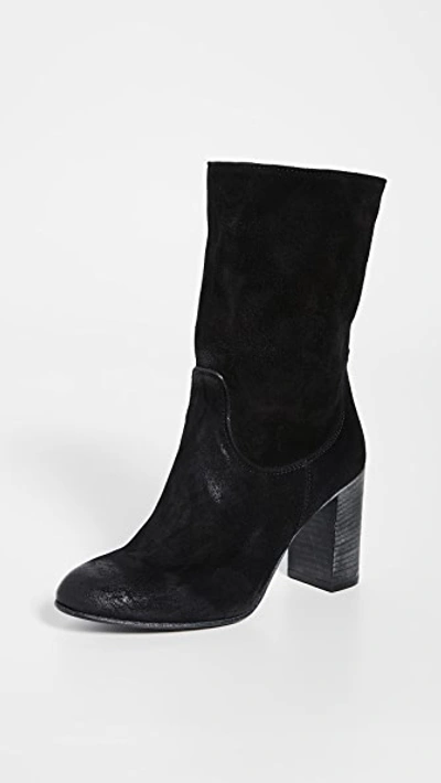 Shop Free People Dakota Heel Boots In Black