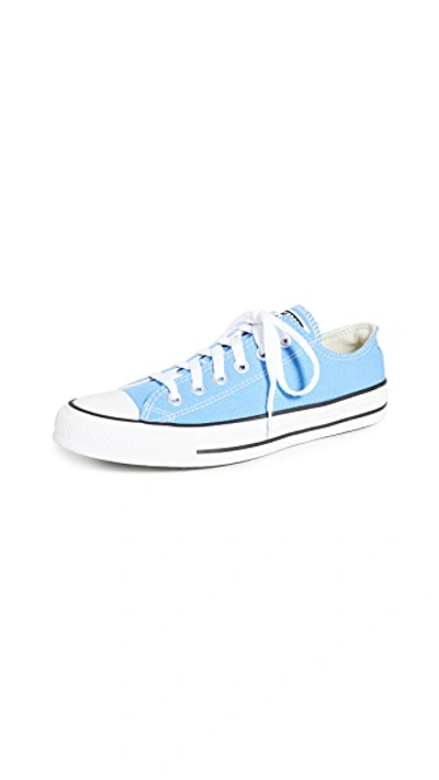 Shop Converse Chuck Taylor All Star Seasonal Ox Sneakers In Coast