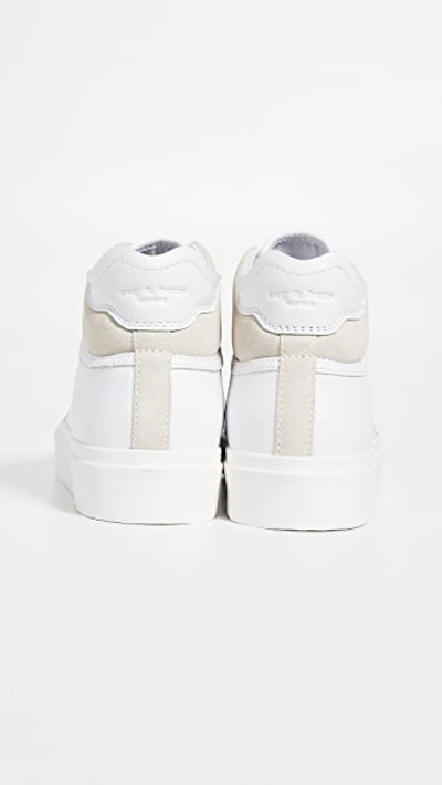 Shop Rag & Bone Rb Army High Sneakers In White