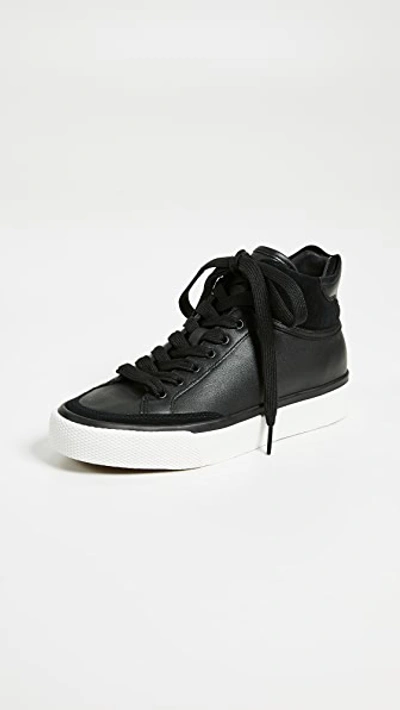 Shop Rag & Bone Rb Army High Sneakers In Black