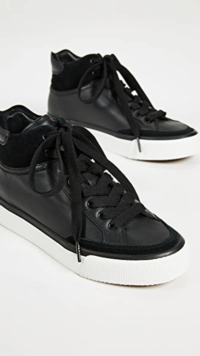 Shop Rag & Bone Rb Army High Sneakers In Black