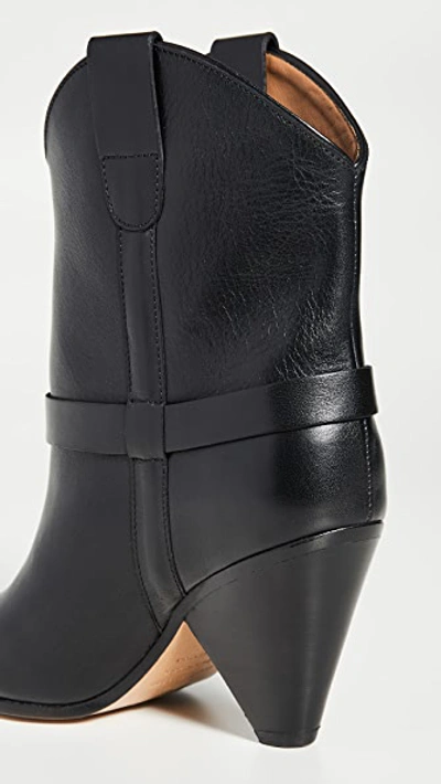 Shop Isabel Marant Deane Boots In Black