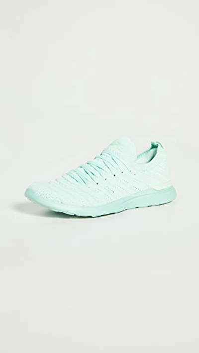 Shop Apl Athletic Propulsion Labs Techloom Wave Sneakers In Peppermint