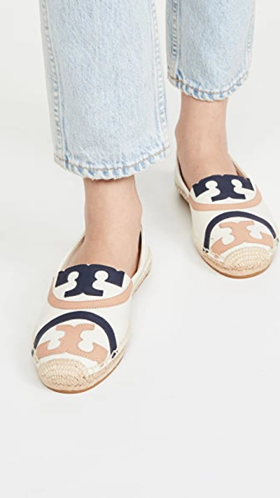 Shop Tory Burch Poppy Espadrilles In Powder/multi