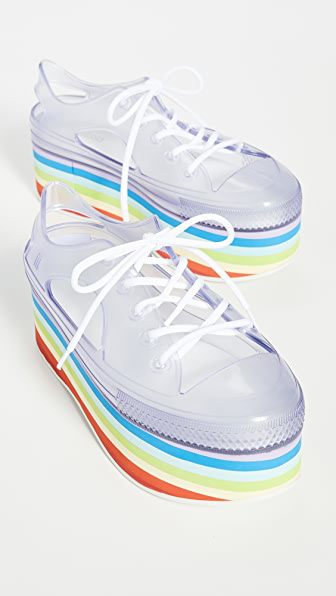 melissa sneakers clear