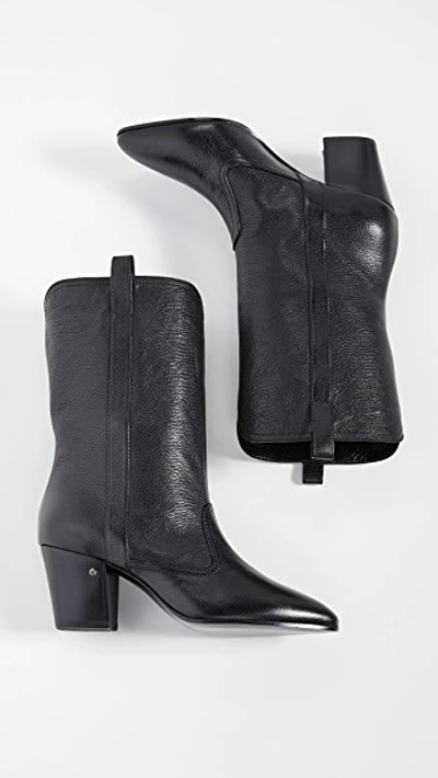 Shop Laurence Dacade Simona Boots In Black