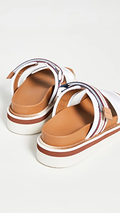 Shop See By Chloé Yumi Sport Sandals In Ribbon