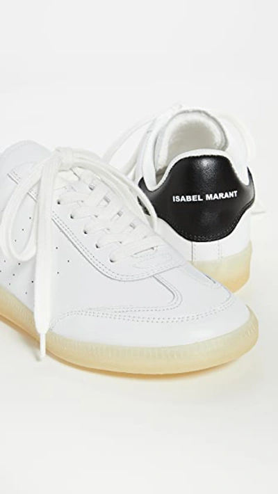 Shop Isabel Marant Bryvee Sneakers In Yellow