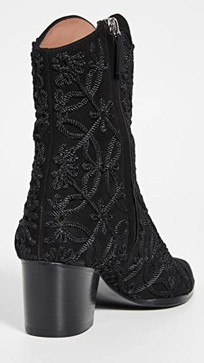 Shop Tabitha Simmons Wyatt Medallion Boots In Black