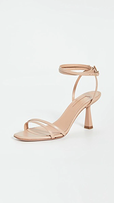 Shop Aquazzura Isabel Sandals 75mm In New Nude