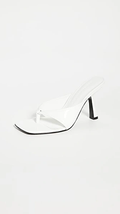 Shop Sigerson Morrison Kaliska Sandals In White