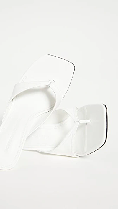 Shop Sigerson Morrison Kaliska Sandals In White