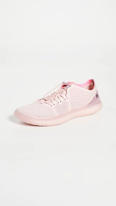 Shop Adidas By Stella Mccartney Pureboost Trainer S. Sneakers In Pnkspi/ultpop/ftwwht