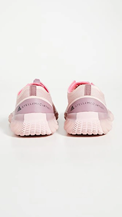 Shop Adidas By Stella Mccartney Pureboost Trainer S. Sneakers In Pnkspi/ultpop/ftwwht