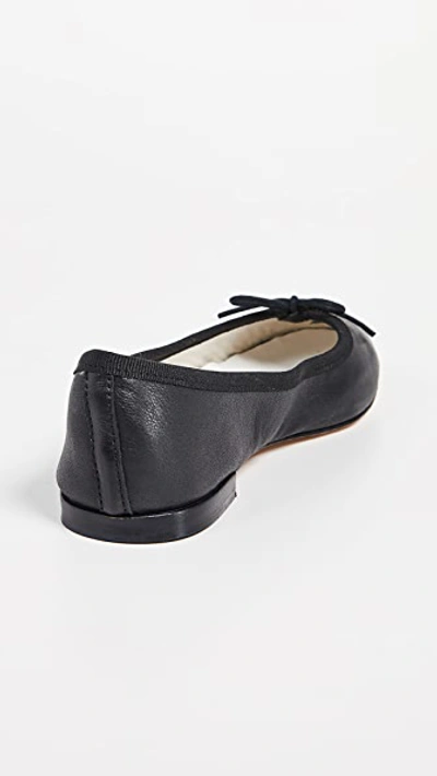 Shop Repetto Cendrillon Ballet Flats In Noir