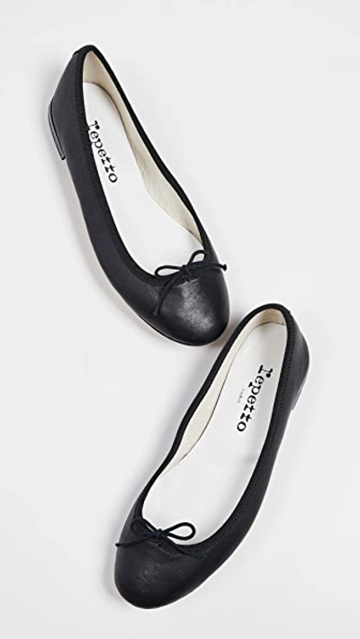 Shop Repetto Cendrillon Ballet Flats In Noir