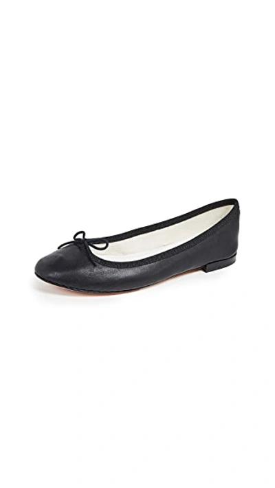 Shop Repetto Cendrillon Ballet Flats In Noir