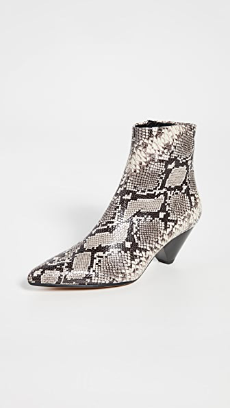 bloomingdales snakeskin booties