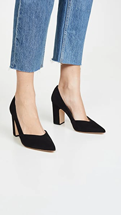 Shop Loeffler Randall Paulina Pointy Toe Pumps In Black