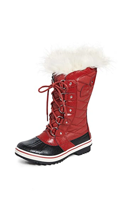 Shop Sorel Tofino Ii Boots In Red Dahlia