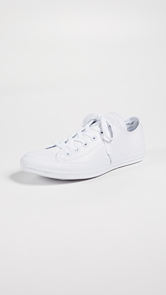 chuck taylor all star mono leather low top