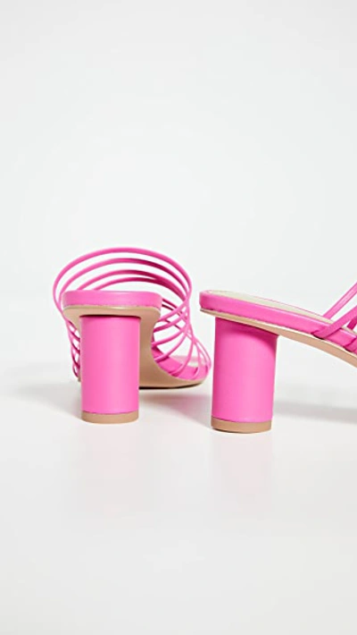 Shop Villa Rouge Sas Slides In Hot Pink