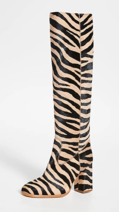 Shop Maryam Nassir Zadeh Roma Boots In Zebra