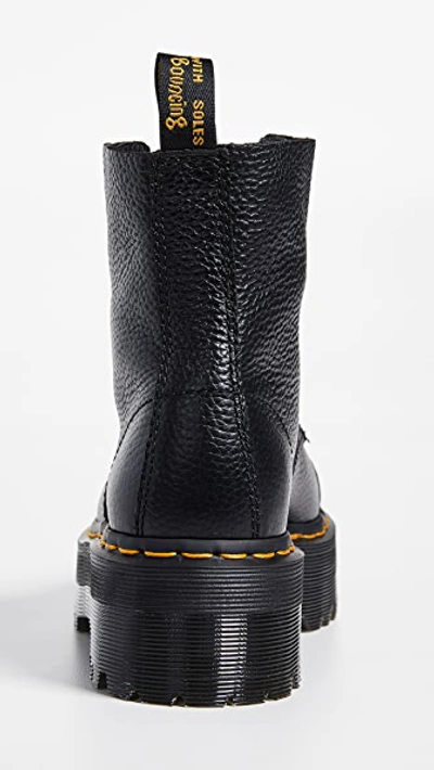 Shop Dr. Martens' Sinclair 8 Eye Boots Black