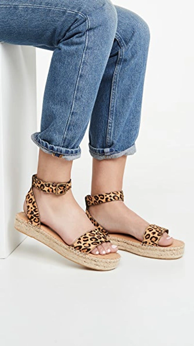 Shop Soludos Cadiz Sandals In Leopard