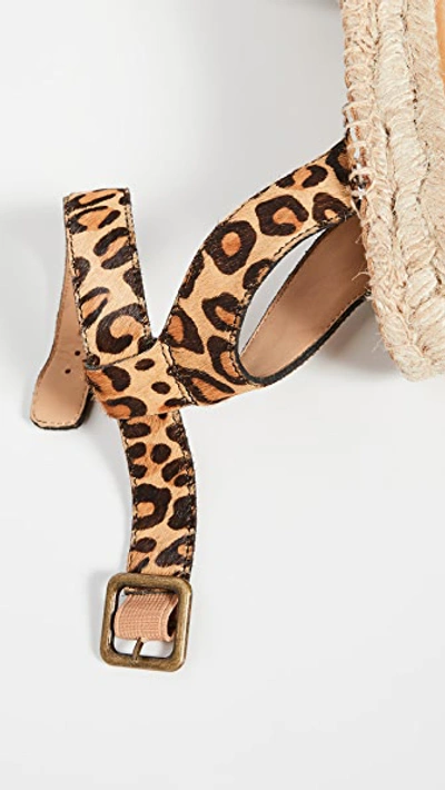 Shop Soludos Cadiz Sandals In Leopard