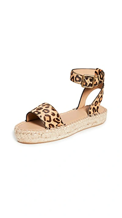 Shop Soludos Cadiz Sandals In Leopard