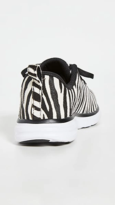 Shop Apl Athletic Propulsion Labs Iconic Pro Sneakers In Zebra