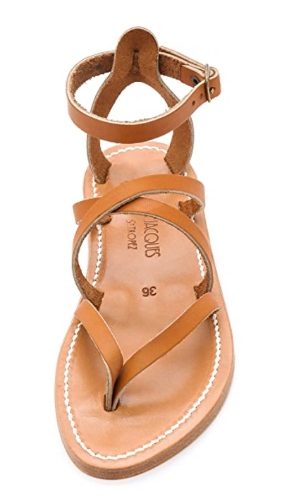 Shop Kjacques Epicure Sandals In Pul Natural