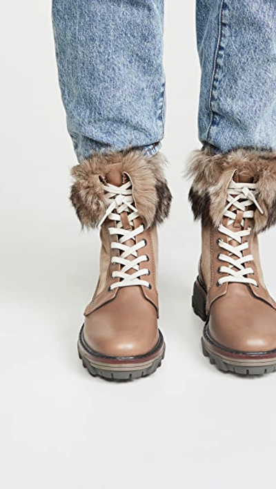Shop Rag & Bone Shiloh Boots In Warm Grey