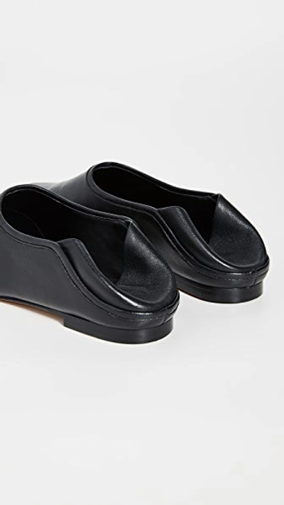 Shop Vince Branine Flats In Black