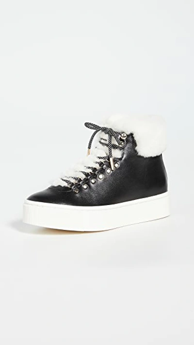 Shop Joie Handan High Top Sneakers In Black