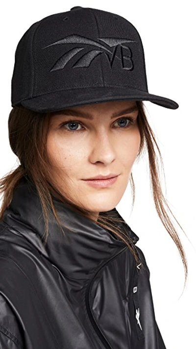 Shop Victoria Beckham Rbk Vb Baseball Cap In Black