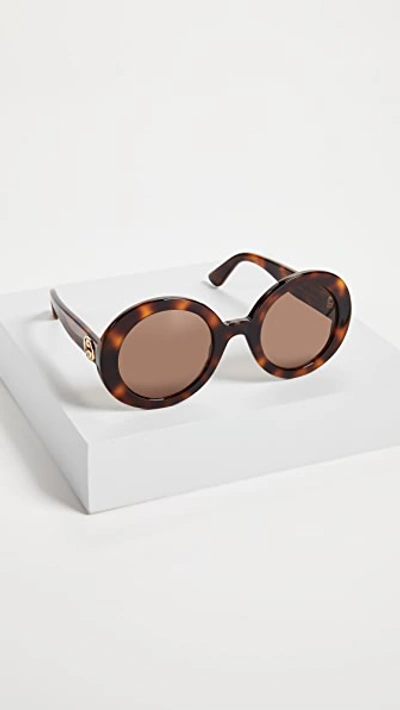 GG Oval Sunglasses