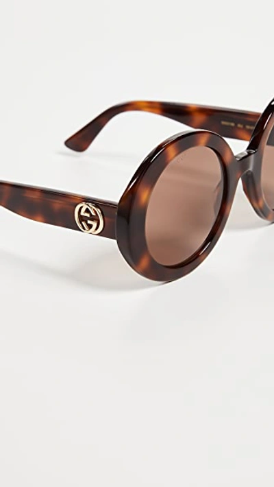 GG Oval Sunglasses