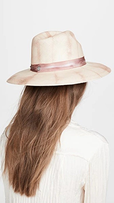Shop Freya The Heather Tie Dye Hat In Blush/mauve