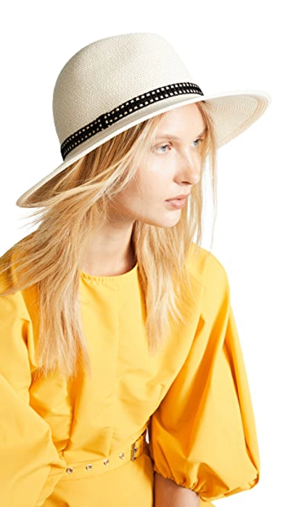 Shop Eugenia Kim Courtney Hat In Ivory