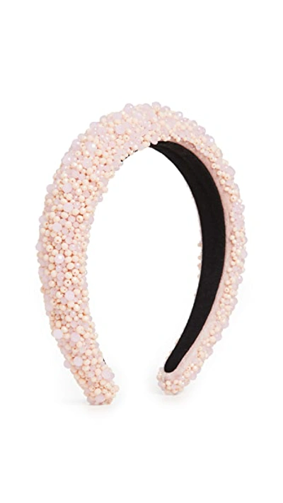 Shop Baublebar Becca Beaded Headband In Pink