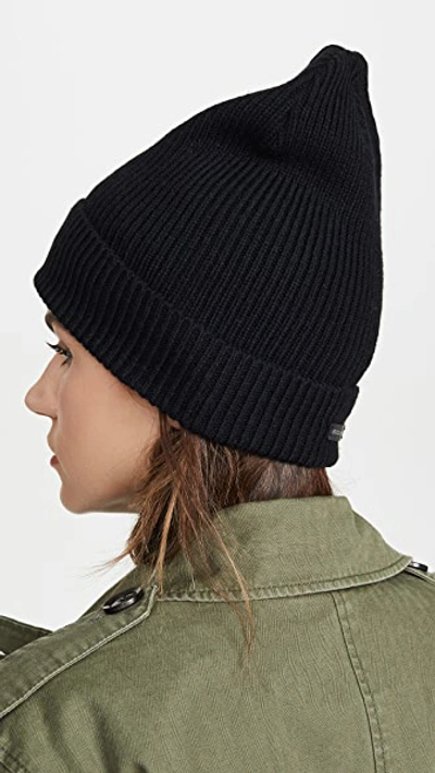 Shop Rebecca Minkoff Milano Cuff Hat In Black