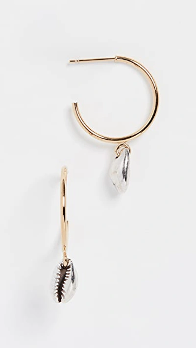 Shop Isabel Marant New Amer Earrings In Silver
