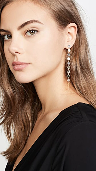 Shop Jennifer Zeuner Jewelry Benita Earrings In Two-tone