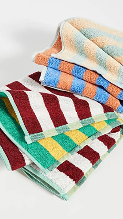 Shop Shopbop Home Dusen Dusen Hand Towel In Yellow Stripe