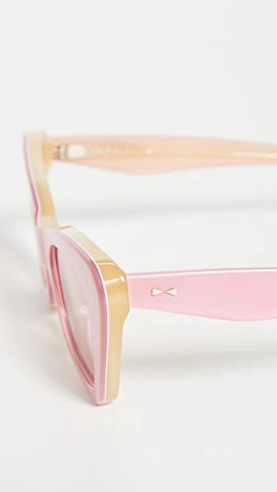 Shop Zimmermann Tallow Sunglasses In Blossom Pink