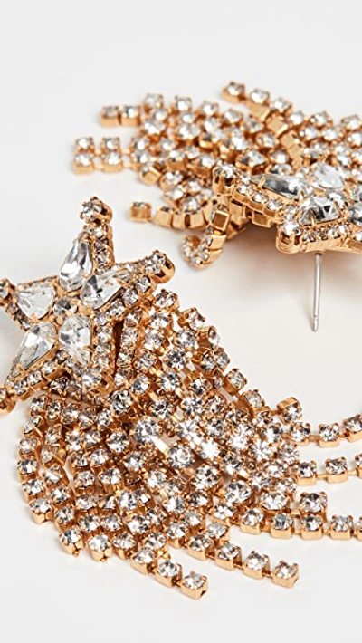 Shop Elizabeth Cole Austen Earrings In Crystal
