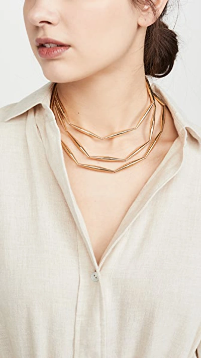 Shop Tohum Helia Necklace In Gold