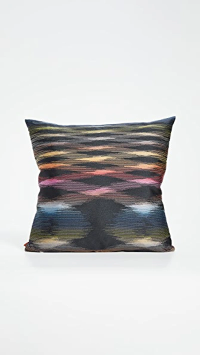 Shop Missoni Stoccarda Cushion In Multicolor